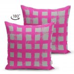 - Suet-K-5236kolaj-1 - Realhomes Geometrik Kolaj Kare Motifli Çift Taraflı Dekoratif Süet Yastık Kılıfı Realhomes