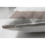 Siyah Çizgili Motifli Çift Taraflı Dekoratif Modern Süet Yastık Kılıfı Realhomes