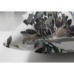 - Suet-K-5276-2 - Realhomes  Realhomes Çift Taraflı Özel Tasarım Zeytin Yaprak Motifli Modern Süet Yastık Kılıfı Realhomes