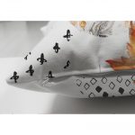 - Suet-K-5277-2 - Realhomes  Mermer Desen Ve Kuru Yaprak Motifli Çift Taraflı Dekoratif Süet Kırlent Kılıfı Realhomes