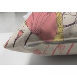 - Suet-K-53-2 - Realhomes  Modern Kelebek Çift Taraflı Dijital Baskılı Dekoratif Süet Yastık Kırlent Kılıfı Realhomes