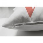 Aşk Temalı Çift Taraflı Dijital Baskılı Dekoratif Süet Yastık Kırlent Kılıfı Realhomes