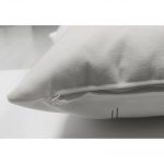 - Suet-K-5374set-2 - Realhomes  Gri Zemin Üzerinde Karakalem Çiçek Çizimli Modern Çift Taraflı Süet Kırlent Kılıfı Realhomes