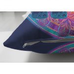 Çift Taraflı Rengarenk Bohem Otantik Etnik Fil Desenli Süet Kırlent Kılıfı Realhomes