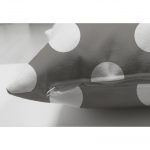 Çift Taraflı Puantiyeli Dijital Baskılı Dekoratif Süet Yastık Kırlent Kılıfı Realhomes