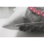 Şapkalı Mavi Gözlü Sevimli Kedi Dijital Baskılı Çift Taraflı Süet Kırlent Kılıfı Realhomes