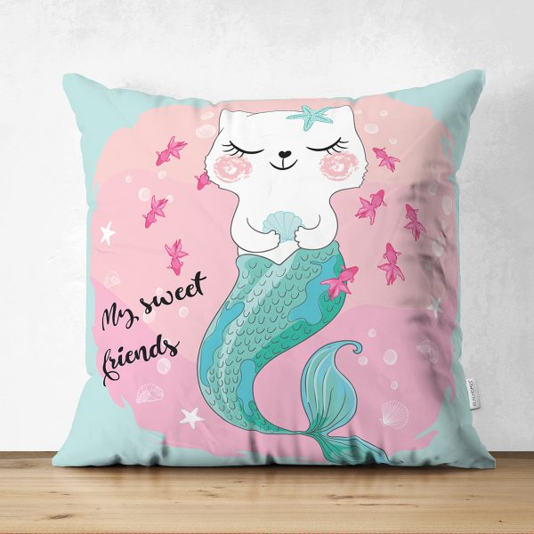 - Suet-K-5681 - Realhomes  Hello Sevimli Köpek Dijital Baskılı Modern Çift Taraflı Süet Yastık Kırlent Kılıfı Realhomes