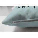 - Suet-K-5685-2 - Realhomes I am Pawerful! Dijital Baskılı Modern Çift Taraflı Süet Yastık Kırlent Kılıfı Realhomes