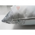 - Suet-K-57-2 - Realhomes  Çift Taraflı Modern Kuş Desenli Dijital Baskılı Dekoratif Süet Yastık Kırlent Kılıf Realhomes