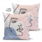 - Suet-K-5751-1 - Realhomes Realhomes Çift Taraflı Bohemian Özel Tasarım Dekoratif Süet Yastık Kırlent Kılıfı Realhomes