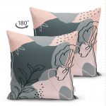 - Suet-K-5760-1 - Realhomes  Realhomes Çift Taraflı Bohemian Özel Tasarım Dekoratif Süet Yastık Kırlent Kılıfı Realhomes