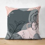 - Suet-K-5760 - Realhomes  Realhomes Çift Taraflı Bohemian Özel Tasarım Dekoratif Süet Yastık Kırlent Kılıfı Realhomes