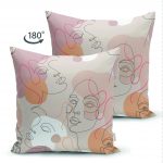 - tmp2000 - Realhomes Realhomes Çift Taraflı Bohemian Özel Tasarım Dekoratif Süet Yastık Kırlent Kılıfı Realhomes