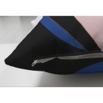 - Suet-K-5794siyah-2 - Realhomes Çift Taraflı Çiçek Motifli Japon Kız Desenli Dekoratif Süet Yastık Kılıfı Realhomes