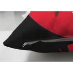 Çift Taraflı Çiçek Desenli Yelpazeli Japon Kız Motifli Modern Süet Kırlent Kılıfı Realhomes