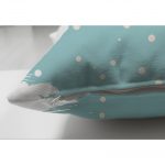 - Suet-K-58-2 - Realhomes  Çift Taraflı Baykuş Desenli Dijital Baskılı Dekoratif Süet Yastık Kırlent Kılıfı Realhomes