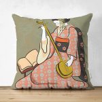 Realhomes Çift Taraflı Dijital Baskılı Özel Tasarım Dekoratif Modern Süet Kırlent Kılıfı Realhomes