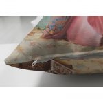 Çift Taraflı Osmanlı Resimli Dijital Baskılı Dekoratif Süet Yastık Kırlent Kılıfı Realhomes