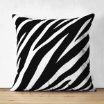 - Suet-K-605 - Realhomes  Realhomes Çift Taraflı Dijital Baskılı Modern Süet Yastık Kırlent Kılıfı Realhomes