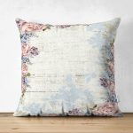 - Suet-K-704 - Realhomes Realhomes Çift Taraflı Dijital Baskılı Dekoratif Süet Yastık Kırlent Kılıfı Realhomes