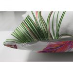 Çift Taraflı Flamingo Desen Dijital Baskılı Modern Süet Yastık Kırlent Kılıfı Realhomes