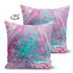 Realhomes Çift Taraflı Dijital Baskılı Dekoratif Süet Yastık Kırlent Kılıfı Realhomes