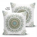 - Suet-K-773-1 - Realhomes  Çift Taraflı Modern Damask Desenli Dijital Baskılı Dekoratif Süet Yastık Kırlent Kılıfı Realhomes