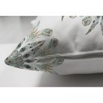 - Suet-K-773-2 - Realhomes  Çift Taraflı Modern Damask Desenli Dijital Baskılı Dekoratif Süet Yastık Kırlent Kılıfı Realhomes