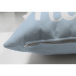 - Suet-K-776-2 - Realhomes Çift Taraflı Home Sweet Home Dijital Baskılı Süet Yastık Kırlent Kılıfı Realhomes