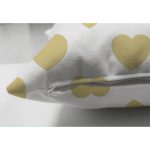 - Suet-K-784-2 - Realhomes Çift Taraflı Kalp Desen Dijital Baskılı Süet Yastık Kırlent Kılıfı Realhomes