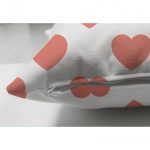 - Suet-K-786-2 - Realhomes Çift Taraflı Kalp Desen Dijital Baskılı Süet Yastık Kırlent Kılıfı Realhomes