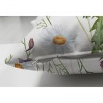 - Suet-K-802-2 - Realhomes Çift Taraflı Çiçek Desenli Dijital Baskılı Süet Yastık Kırlent Kılıfı Realhomes