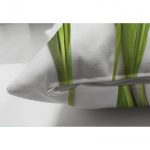 - Suet-K-806-2 - Realhomes Çift Taraflı Beyaz Zeminde Renkli Laleler Özel Tasarımlı Süet Yastık Kırlent Kılıfı Realhomes