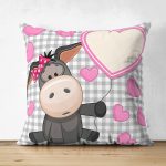 - Suet-K-833 - Realhomes Realhomes Çift Taraflı Dijital Baskılı Süet Yastık Kırlent Kılıfı Realhomes