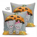 - Suet-K-834-1 - Realhomes Realhomes Çift Taraflı Dijital Baskılı Süet Yastık Kırlent Kılıfı Realhomes