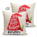 - Suet-K-849-1 - Realhomes Realhomes Çift Taraflı Dijital Baskılı Süet Yastık Kırlent Kılıfı Realhomes