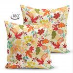 Realhomes Çift Taraflı Dijital Baskılı Süet Yastık Kırlent Kılıfı Realhomes