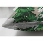 - Suet-K-855-2 - Realhomes  Çift Taraflı Christmas Temalı Dijital Baskılı Süet Yastık Kırlent Kılıfı Realhomes