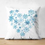 - Suet-K-859 - Realhomes Çift Taraflı Modern Kalp Dijital Baskılı Süet Yastık Kırlent Kılıfı Realhomes