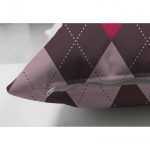 - Suet-K-879-2 - Realhomes Realhomes Çift Taraflı Dijital Baskılı Süet Yastık Kırlent Kılıfı Realhomes