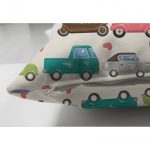 - Suet-K-880-2 - Realhomes Çift Taraflı Modern Araba Desenli Dijital Baskılı Süet Yastık Kırlent Kılıfı Realhomes