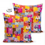 - Suet-K-887-1 - Realhomes Realhomes Çift Taraflı Dijital Baskılı Süet Yastık Kırlent Kılıfı Realhomes