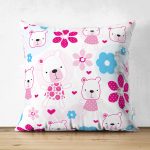 Realhomes Çift Taraflı Dijital Baskılı Süet Yastık Kırlent Kılıfı Realhomes