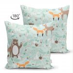 - Suet-K-915-1 - Realhomes Realhomes Çift Taraflı Dijital Baskılı Süet Yastık Kırlent Kılıfı Realhomes