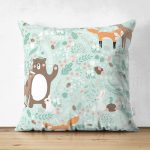 - Suet-K-915 - Realhomes Realhomes Çift Taraflı Dijital Baskılı Süet Yastık Kırlent Kılıfı Realhomes