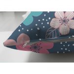 - Suet-K-919-2 - Realhomes Çift Taraflı Çiçek Desenli Dijital Baskılı Süet Yastık Kırlent Kılıfı Realhomes