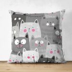 - Suet-K-921 - Realhomes Realhomes Çift Taraflı Dijital Baskılı Süet Yastık Kırlent Kılıfı Realhomes