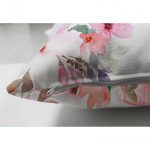 - Suet-K-925-2 - Realhomes Çift Taraflı Flamingo Desenli Dijital Baskılı Süet Yastık Kırlent Kılıfı Realhomes