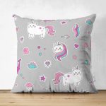 - Suet-K-934 - Realhomes Realhomes Çift Taraflı Dijital Baskılı Süet Yastık Kırlent Kılıfı Realhomes