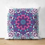 Realhomes Çift Taraflı Dijital Baskılı Dekoratif Süet Yastık Kırlent Kılıfı Realhomes